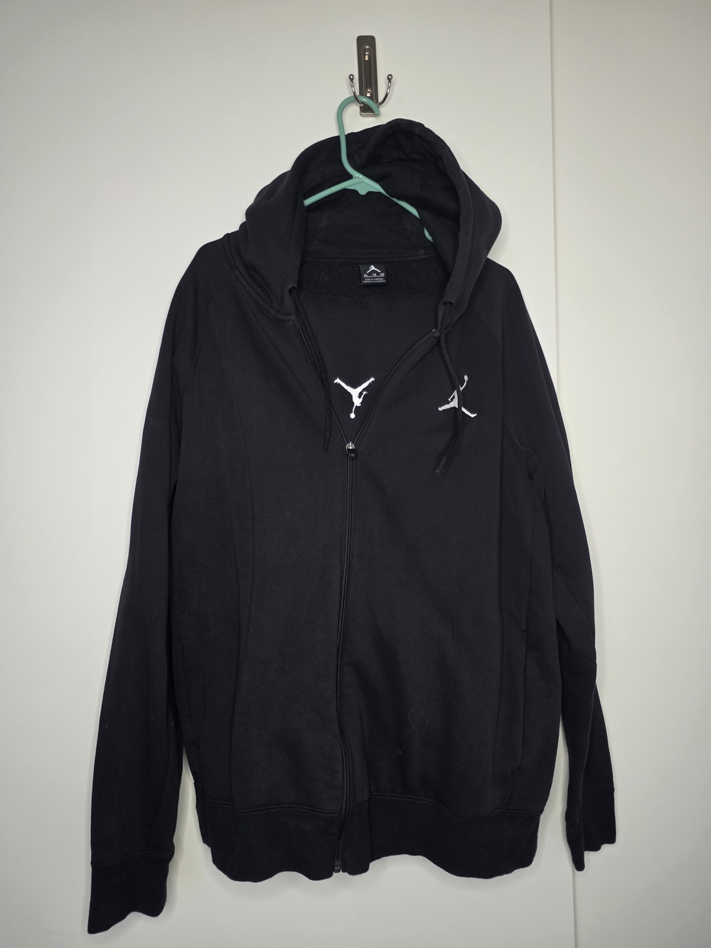 Jordan Men’s Black Full-Zip Hoodie And Pants Sweat Suit
